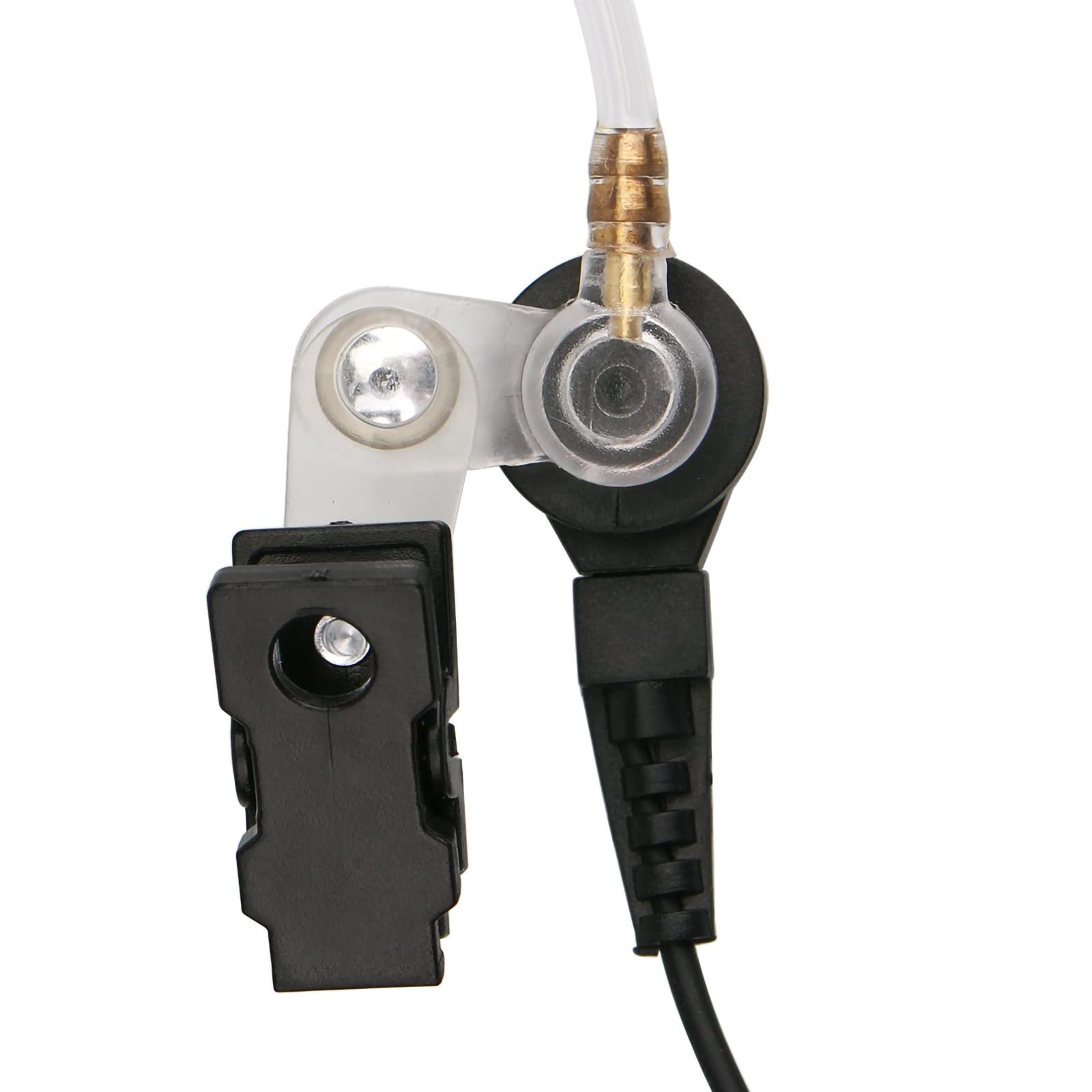 Retevis 2 Pin Walkie Talkie Earpiece with Mic - Acoustic Tube Security Headset for Two Way Radios (RT24 RT22 RT27 RT1 RT5R RT7 Baofeng UV-5R BF-888S Kenwood HYT) - Ideal for Security, Construction & Event Staff (2 Pack)