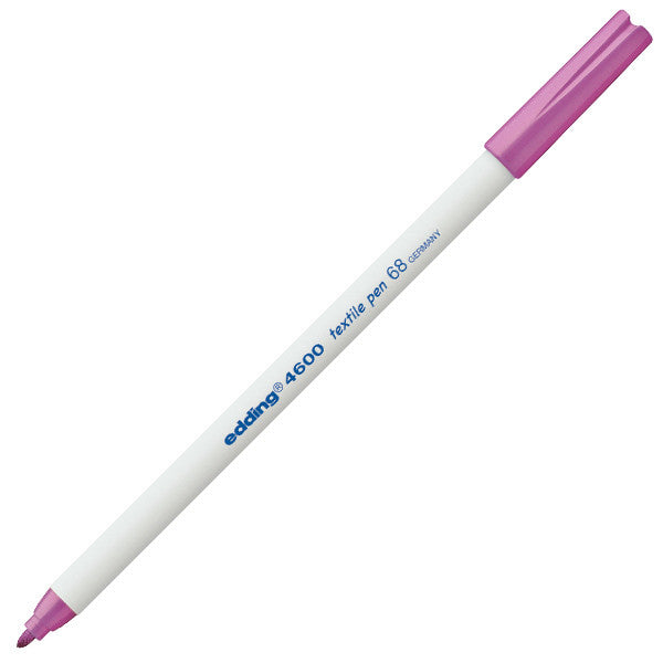 edding 4600 Bullet Tip Fabric Marker Pen - Permanent Textile Marker for Clothing, Shoes & DIY Crafts - Ideal for Fabric Painting, Custom T-Shirts & Home Decor Projects