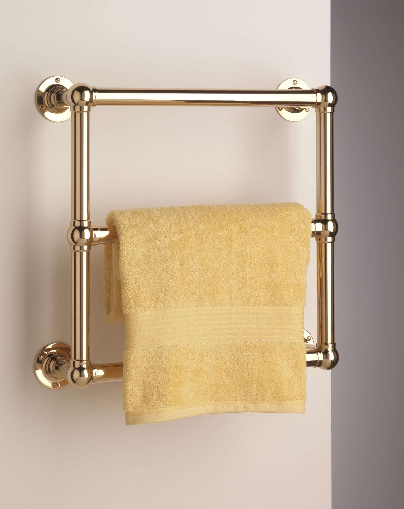 Sterlingham Stourton 3-Rail Wall Mount Hardwired Towel Warmer - 22