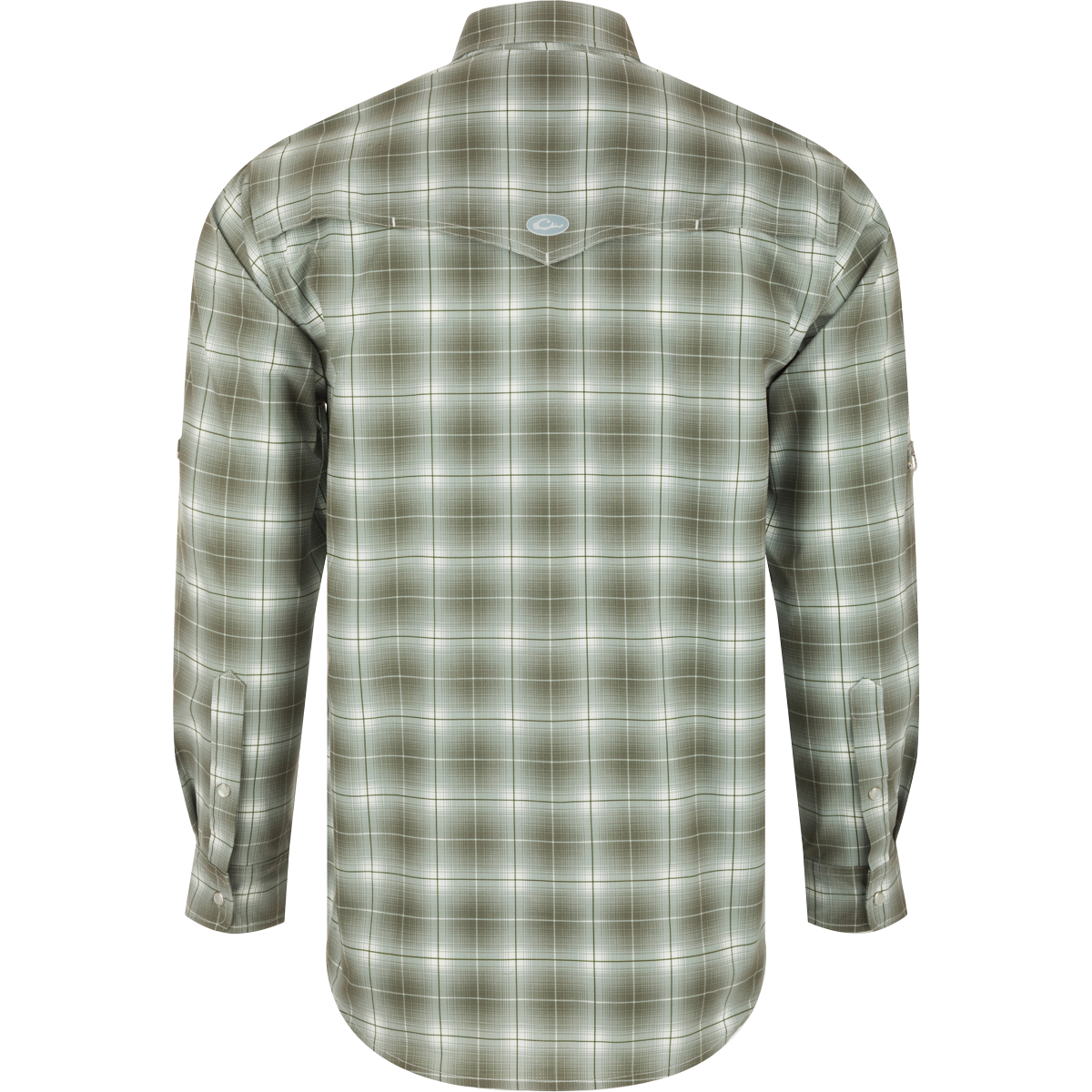 Cinco Ranch Western Fall Plaid Button Down Long Sleeve Shirt for Men - Classic Cowboy Style Flannel Shirt for Autumn Outdoor Activities, Rodeo, and Casual Wear