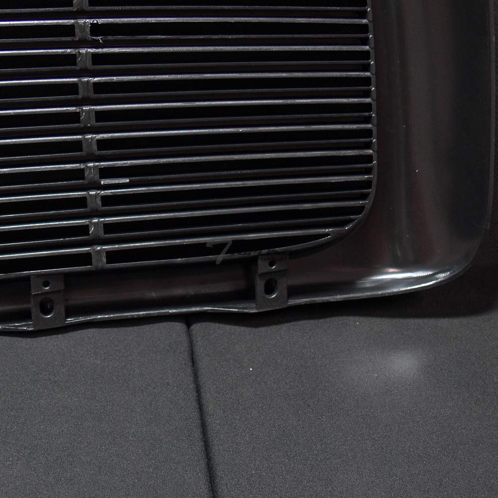 Glossy Black ABS Front Hood Bumper Grill Guard Compatible with 2002-2005 Dodge Ram 1500 & 2003-2005 Ram 2500/3500 - Durable Protection for Off-Road & Truck Customization