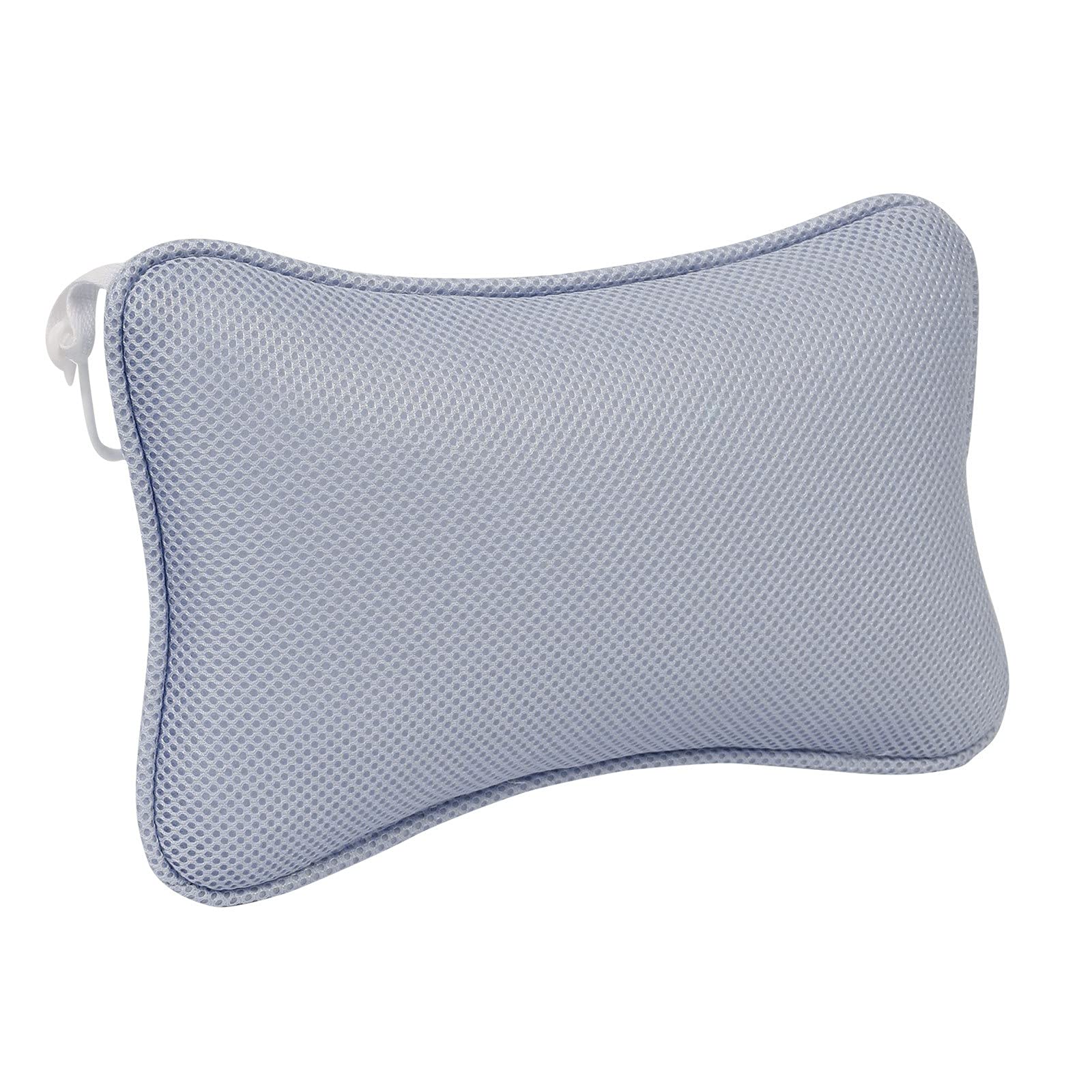Xipoxipdo 3D Bathtub Pillow - Breathable Mesh Bath Pillow for Spa Relaxation, Comfortable Bathroom Accessories, One Size (Blue) - Perfect for Bubble Baths, Hot Tub Soaks & Home Spa Days
