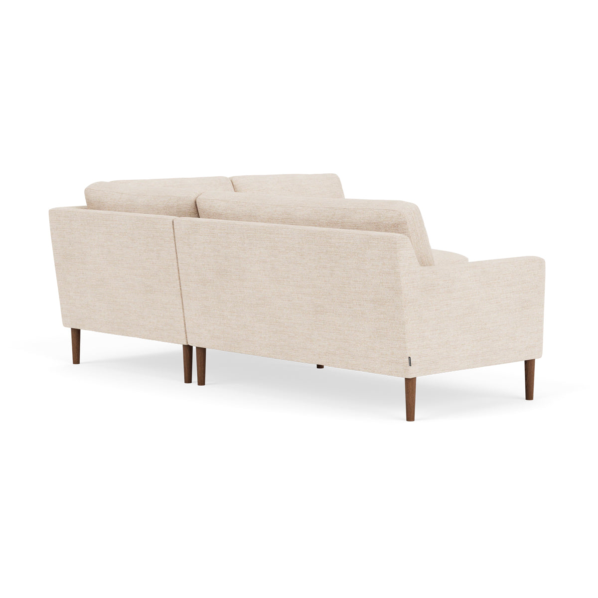 Astha Fabric Right Corner Sofa - Modern L-Shaped Sectional Couch for Living Room, Home Theater & Small Spaces | Comfortable & Stylish Lounge Furniture
