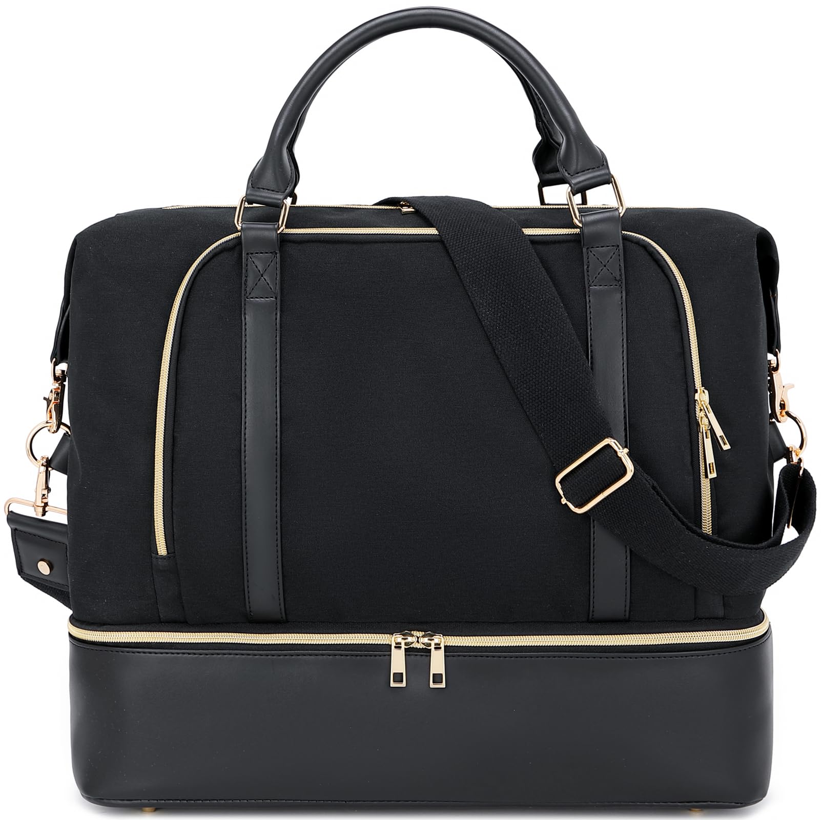 CAMTOP Women's Travel Weekender Bag - Overnight Duffel Carry-On Tote with 15.6 Inch Laptop Compartment, Perfect for Business Trips and Weekend Getaways