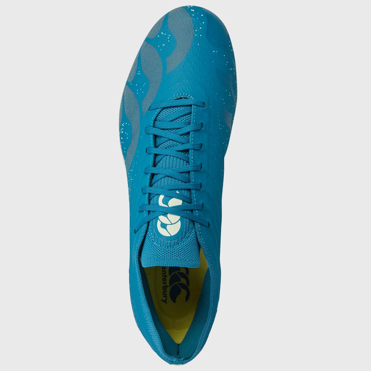 Canterbury Stampede Groundbreak Elite SG Rugby Boots - High-Performance Cleats for Rugby Players - Perfect for Wet & Muddy Fields - Lagoon Blue