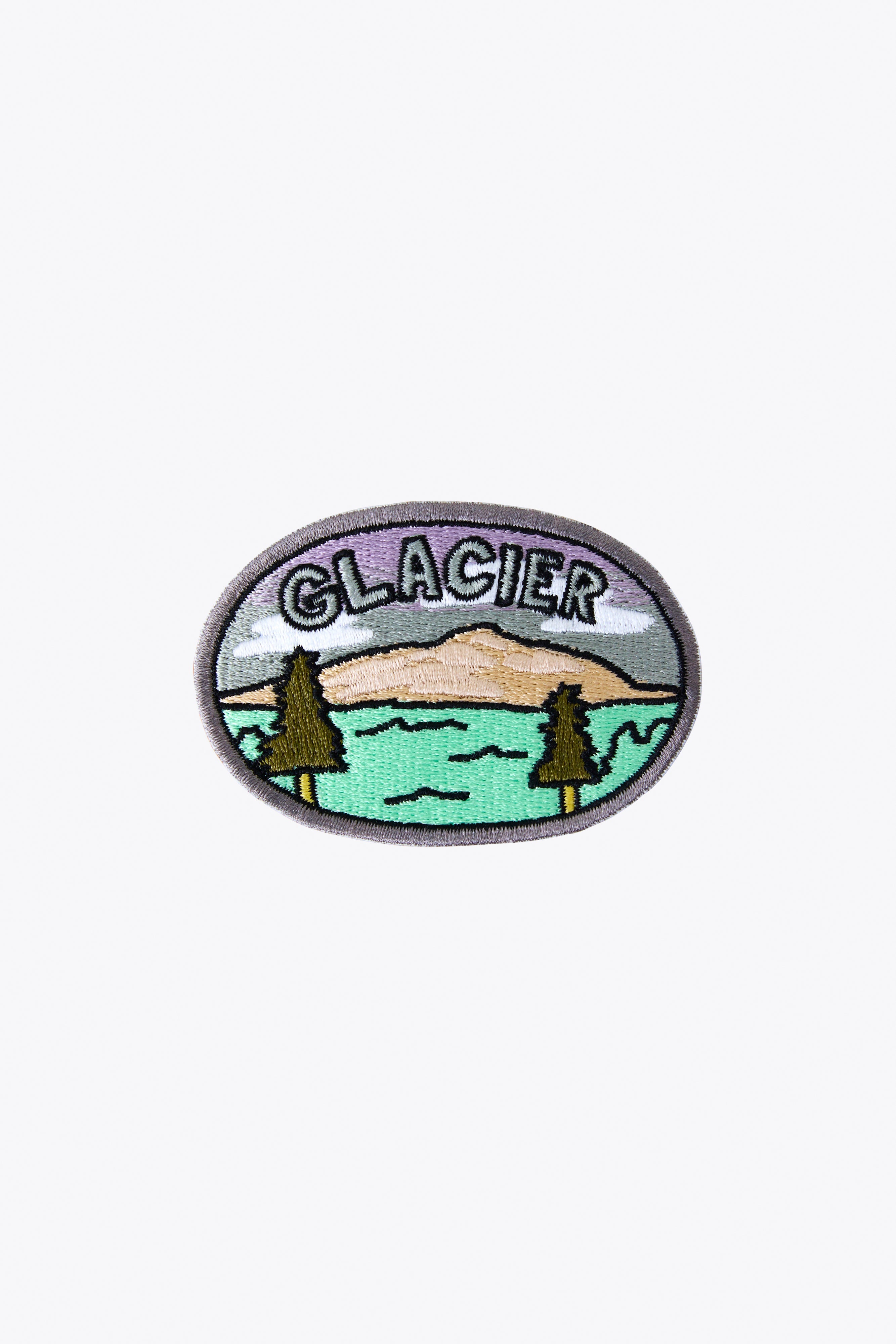 Glacier National Park Patch - Embroidered Iron-On Badge for Hiking Gear, Jackets & Backpacks | Perfect for Outdoor Adventures & National Park Collectors