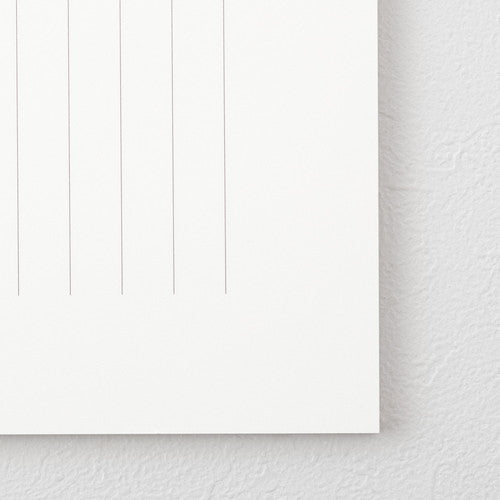 MD Letter Pad / Midori DESIGNPHIL - Premium Japanese Writing Paper for Journaling, Note Taking & Calligraphy - Perfect for Office, School & Creative Projects