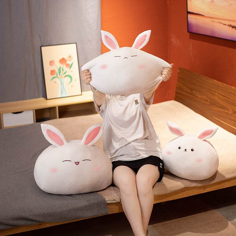 Chonky the Kawaii Bunny Plush Toy - Super Soft Cute Stuffed Animal for Kids & Adults - Perfect for Bedroom Decor, Gift Giving and Anime Lovers Collection