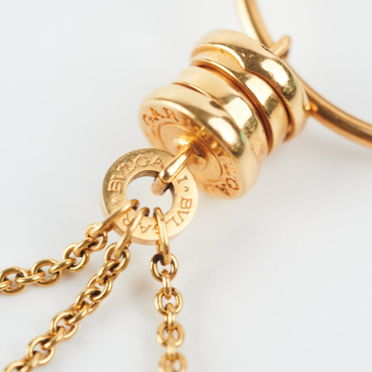 Bvlgari B.zero1 Long Hoop Earrings in 18K Yellow Gold | Luxury Italian Jewelry for Women | Perfect for Evening Parties & Special Occasions