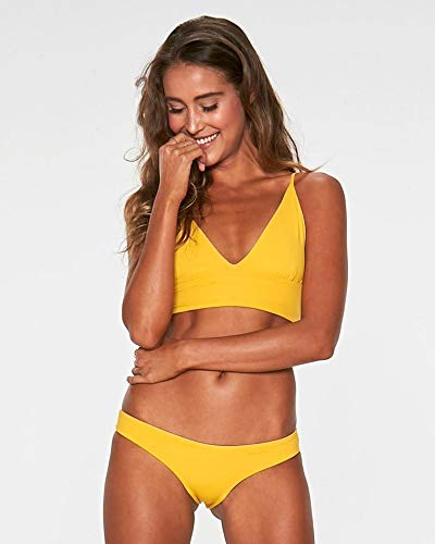 L*Space Sandy Bikini Bottom in Bronze - High Waisted Swimwear for Women, Perfect for Beach Vacations, Pool Parties & Summer Getaways
