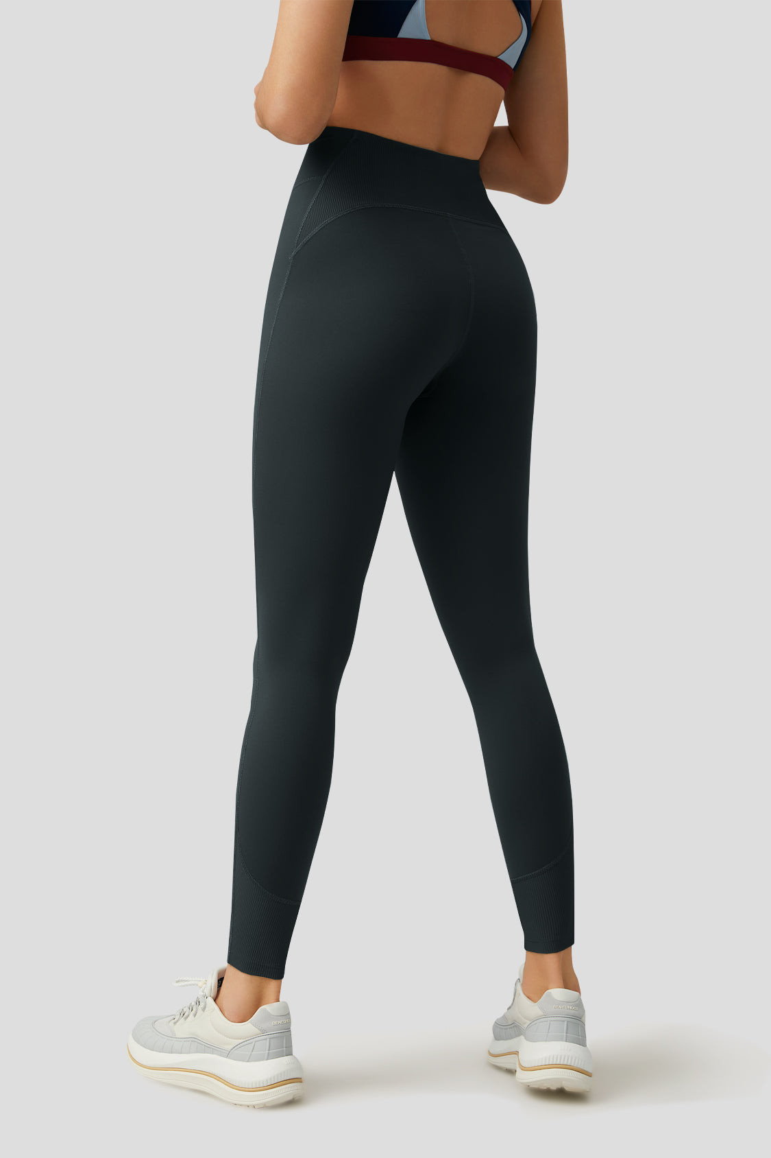 Wellshape Women's Airloop High Waist Leggings - Breathable Workout Yoga Pants for Running, Gym & Everyday Wear