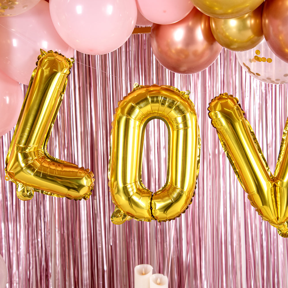 Balloonify Gold Mylar Letter O Balloon - 16 Inch Large Foil Alphabet Balloon for Birthday Party Decorations, Baby Showers & Wedding Celebrations - 1 Count Box