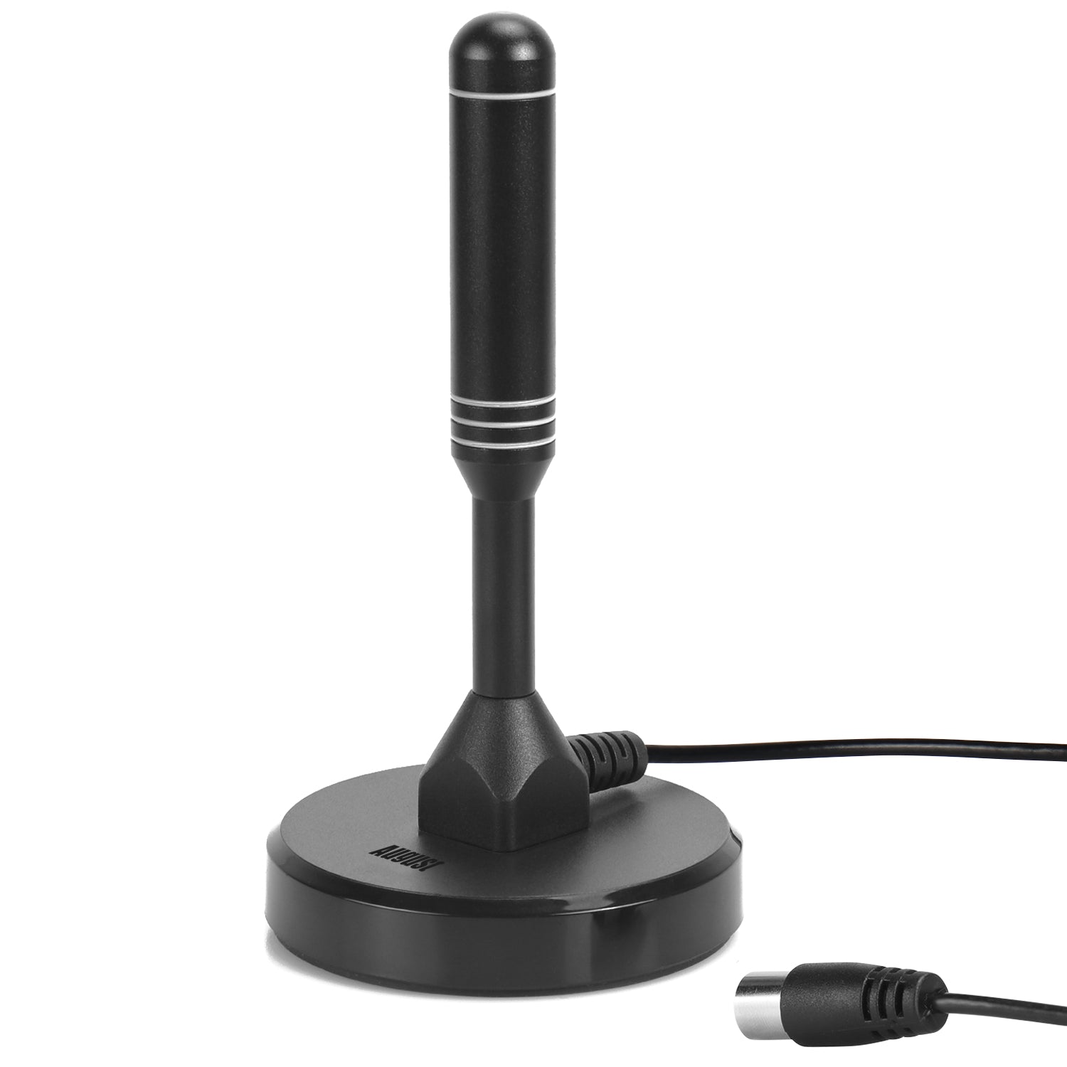 High Gain Portable Freeview TV Aerial DAB FM Antenna for Caravan, Motorhome & RV - August DTA240 [Refurbished] - Perfect for Road Trips, Camping & Outdoor Adventures