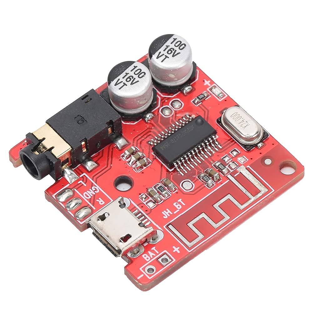 Gathukila 5PCS DIY Bluetooth 5.0 Receiver Board - Lossless Audio Decoder Module for Wireless Stereo Music & Speaker Amplifier - Perfect for Home Audio Systems, DIY Projects, and Car Stereo Upgrades