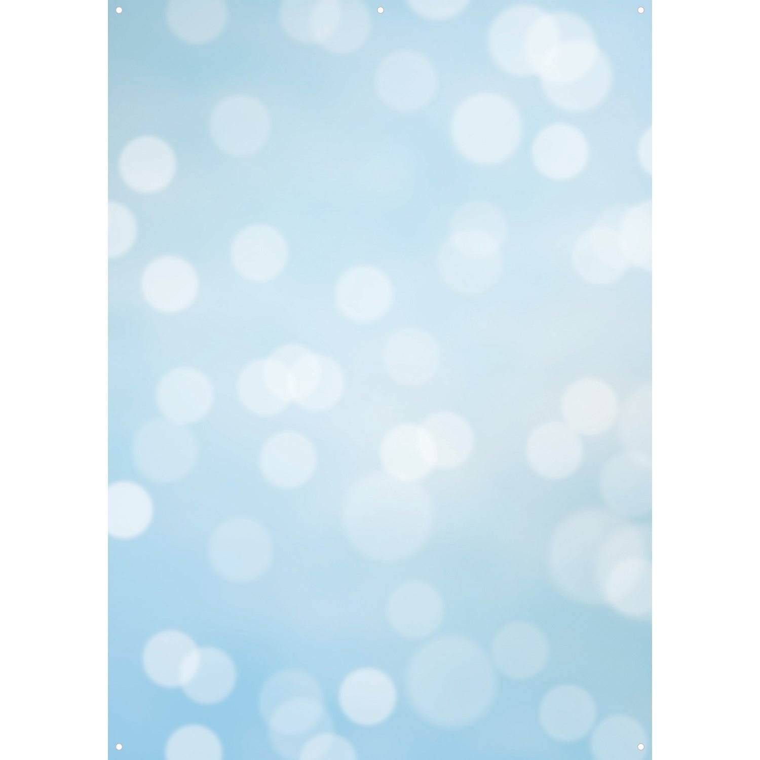 X Drop Canvas Backdrop – Blue Subtle Bokeh Photography Background (5' x 7') | Perfect for Portrait, Wedding, and Studio Photo Shoots