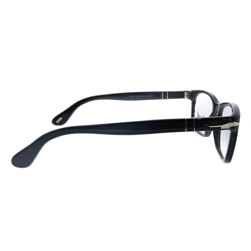 Persol PO 3012V 95 Black Plastic Rectangle Eyeglasses 54mm - Stylish Unisex Sunglasses for Men & Women - Perfect for Driving, Travel & Outdoor Activities