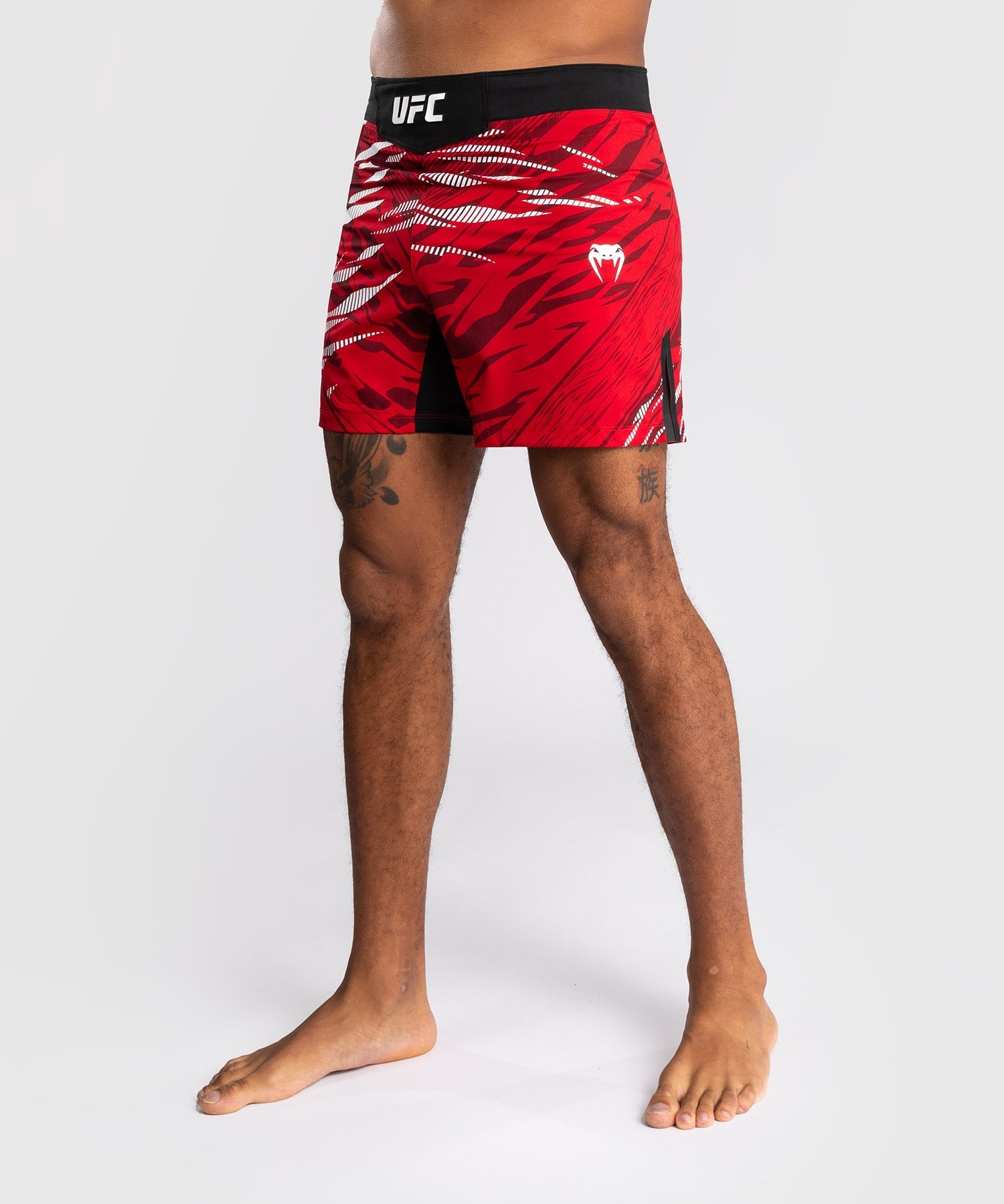 Venum UFC Fusion Authentic Men's Fight Night Shorts - Red | MMA Training & Competition | Perfect Fit for Fighters & Fitness Enthusiasts