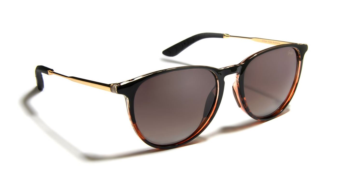 Ombre-Polarised Brown Gradient Lens