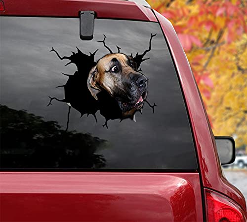 3-Pack Premium Vinyl Dog Car Stickers - 10