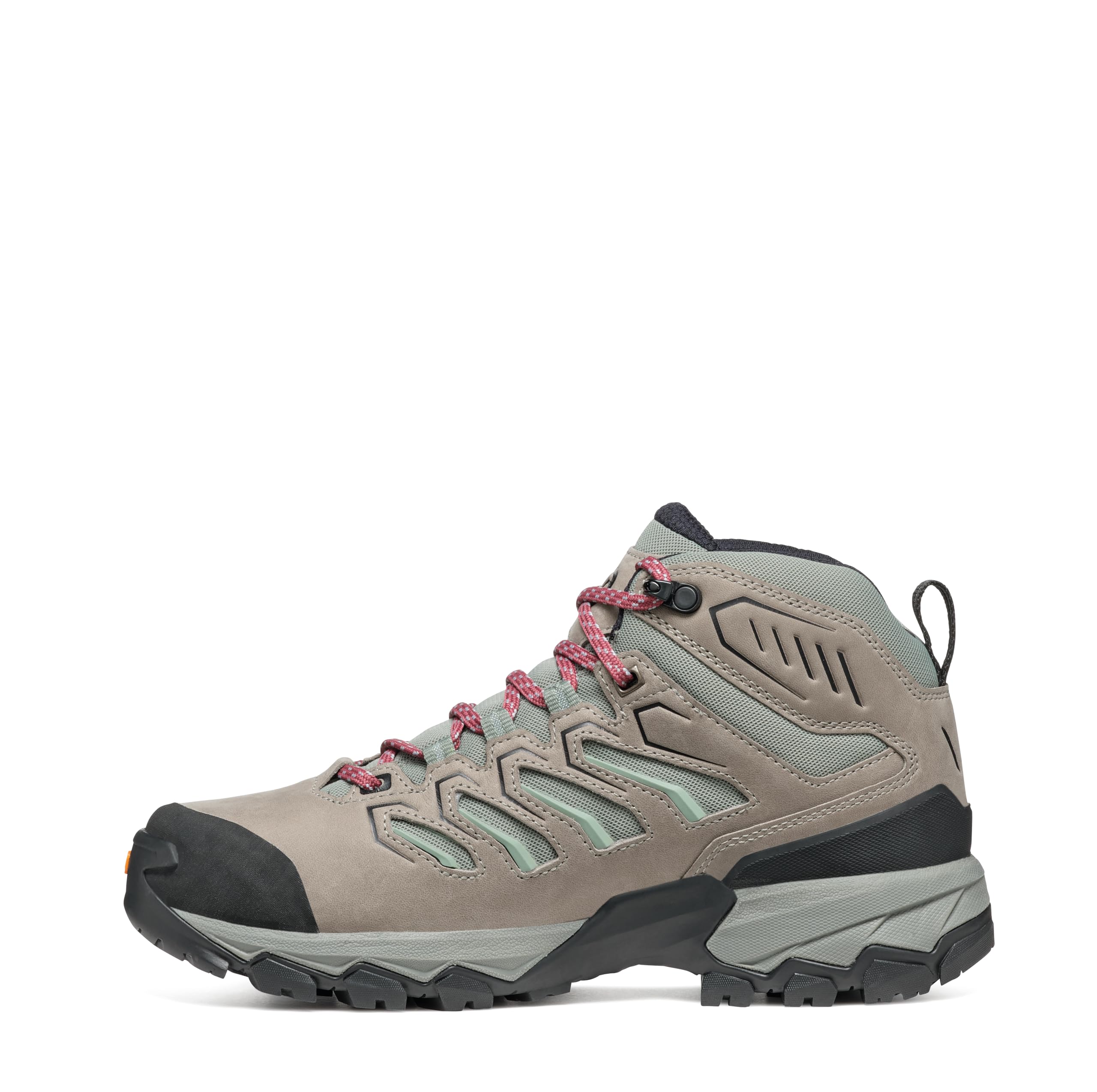 SCARPA Women's Moraine Mid WP Waterproof Breathable Hiking Boots - Lightweight Backpacking Shoes for Outdoor Adventures & Trail Walking