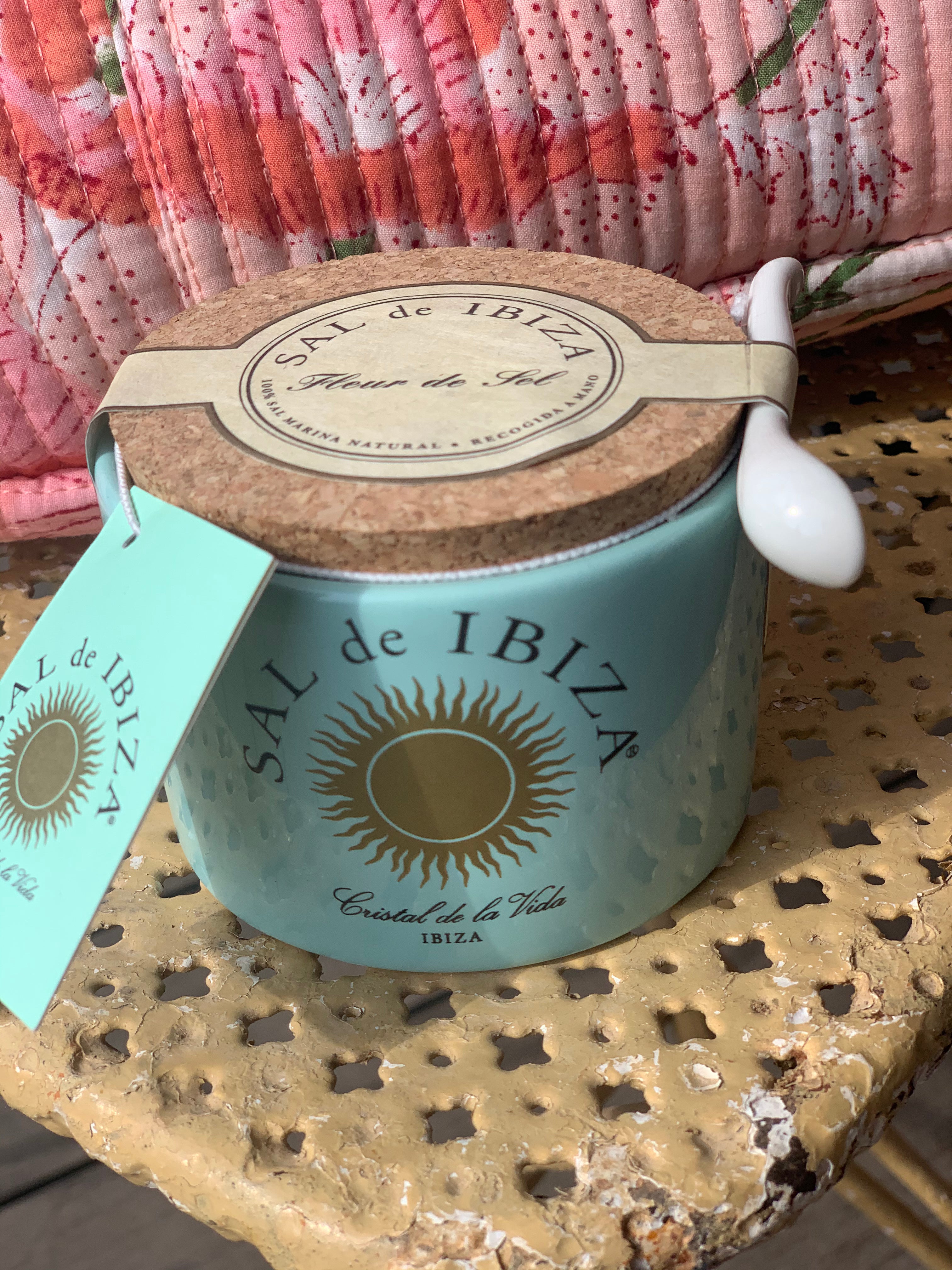 Ibiza Turquoise Sea Salt - Premium Natural Gourmet Salt for Cooking, Baking & Seasoning - Perfect for Grilling, Salads & Gourmet Dishes