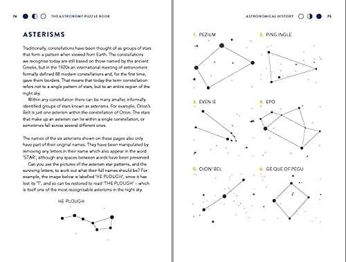The Astronomy Puzzle Book - Fun & Educational Space-Themed Brain Teasers for Kids & Adults | Perfect for Learning, Gifts & Family Game Nights