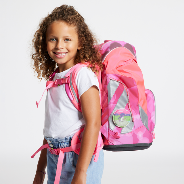 Ergobag 6-Piece School Backpack Set - WonBearful Unicorn NEO Edition for Kids | Lightweight, Durable & Water-Resistant | Perfect for School, Travel & Outdoor Adventures