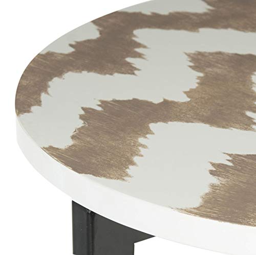SAFAVIEH Home Collection Zaira Modern End Table - Stylish Accent Table for Living Room, Bedroom, or Office Decor