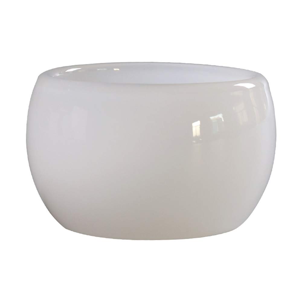 Premium White Jade Porcelain Kung Fu Tea Cup - Small Handcrafted Ceramic Tea Cup for Traditional Chinese Tea Ceremony, Perfect for Gongfu Tea, Green Tea, Oolong Tea & Herbal Infusions