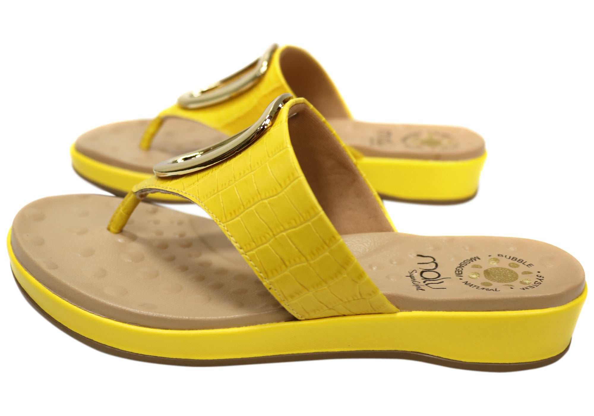 Lucila Women's Comfort Thongs Sandals - Super Soft & Lightweight Brazilian Made Flip Flops for Beach, Pool & Summer Vacation