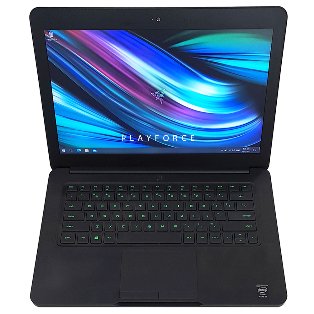 Razer Blade 14 Gaming Laptop - Intel Core i7 4702HQ, NVIDIA GTX 765M, 8GB RAM, 256GB SSD, 14-inch Full HD Display - Perfect for Gaming, Streaming & Content Creation