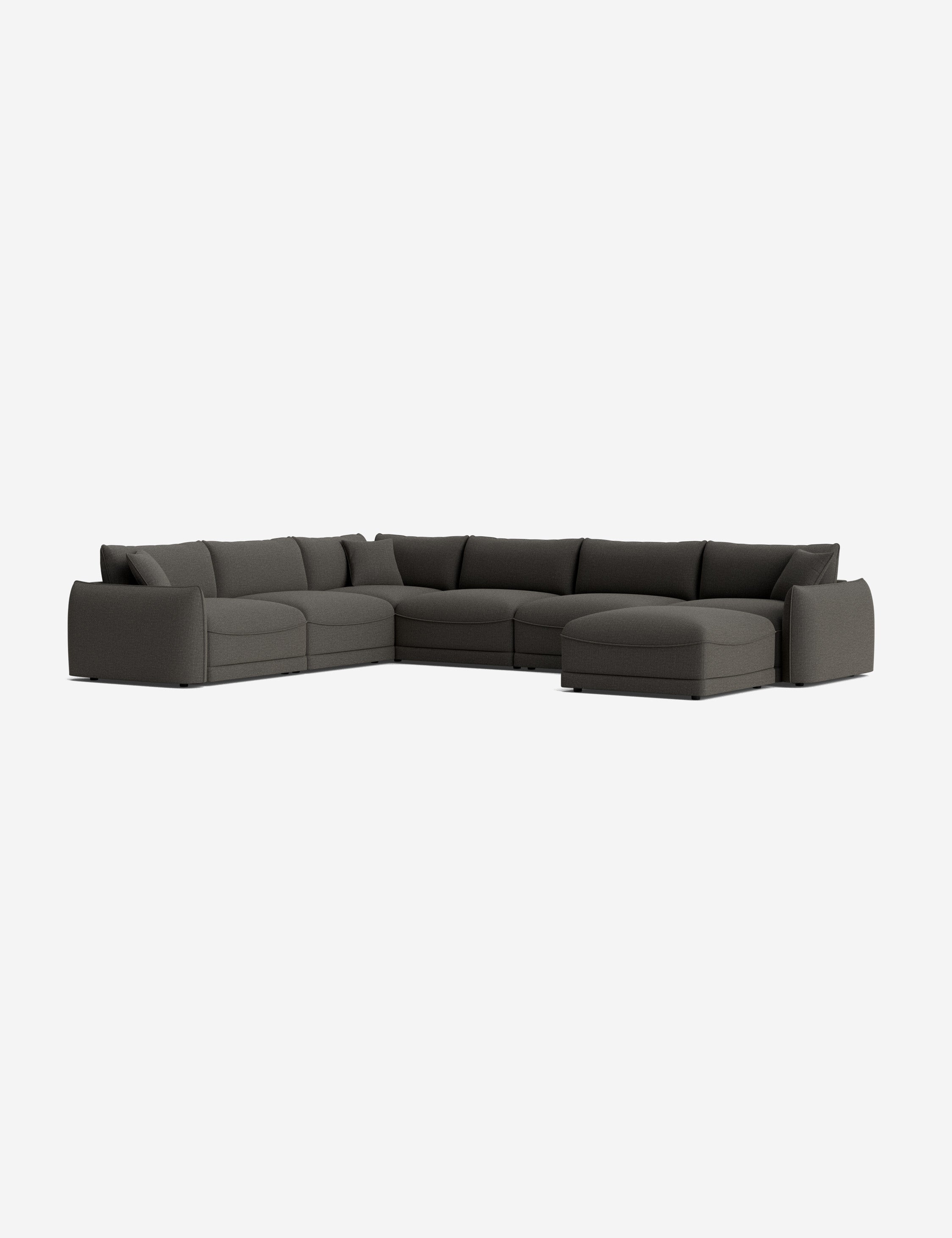 Charcoal Performance Linen