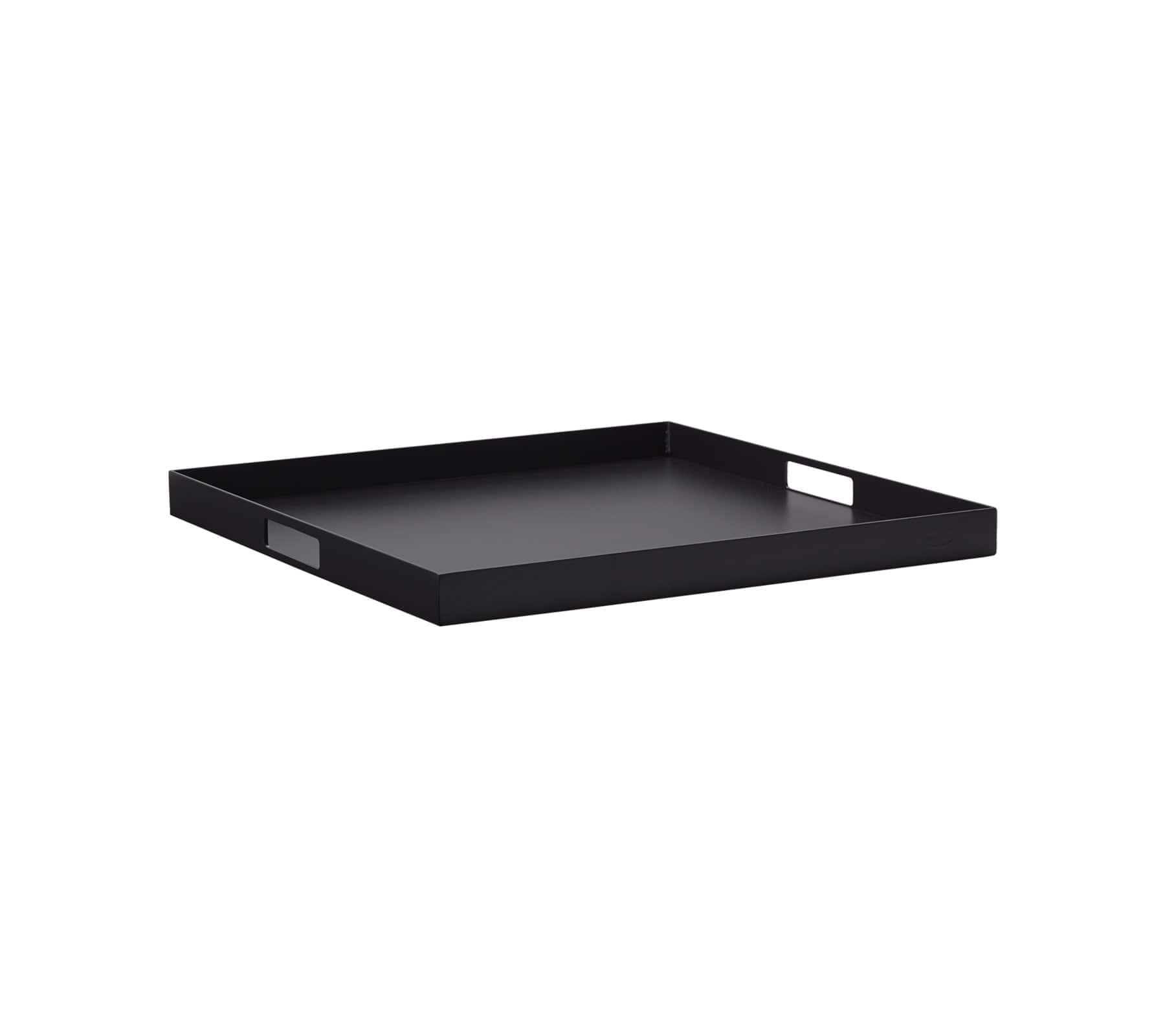 Premium Outdoor Square Tray - Durable Plastic Serving Tray for Picnics, BBQs, Poolside & Patio Parties - Perfect for Food, Drinks & Entertaining Guests