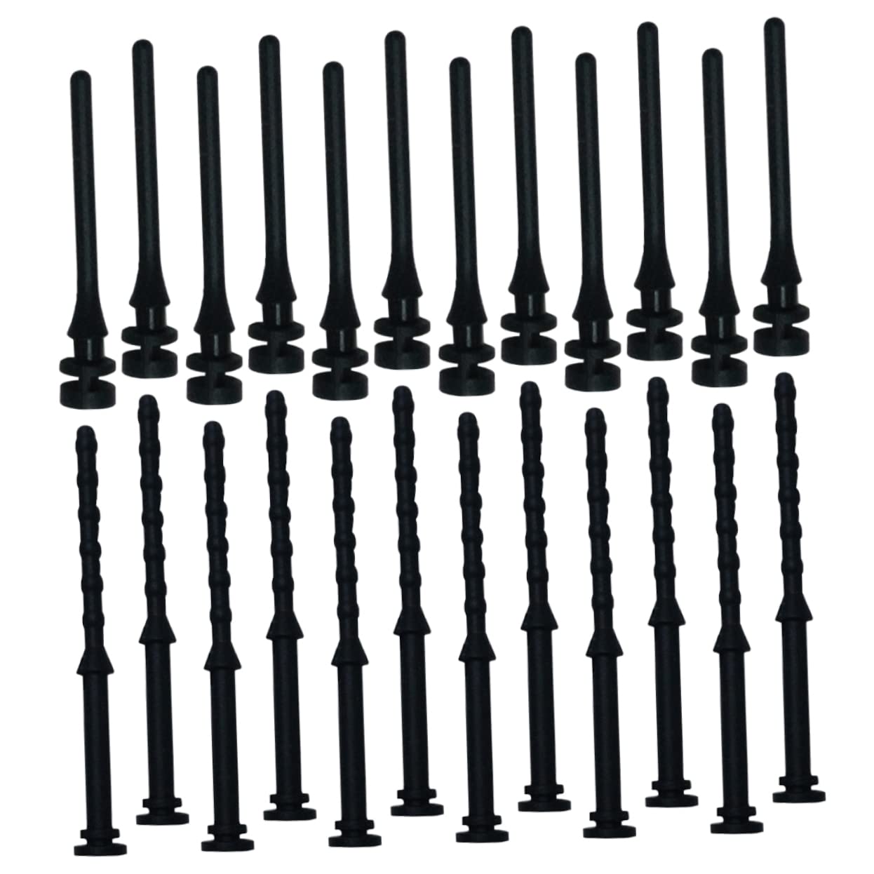 Gadpiparty 24-Piece Computer Case Fan Screw Kit - Universal Fit, Noise Reduction Silicone Screws for PC Fans | Perfect for Gaming Rigs, Workstations & DIY PC Builds