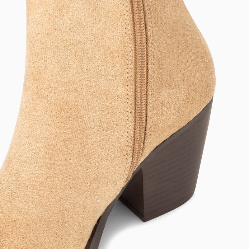 Jenn Women's Western Cowboy Boots in Beige - Stylish & Comfortable for Country Rides, Rodeos & Casual Outings