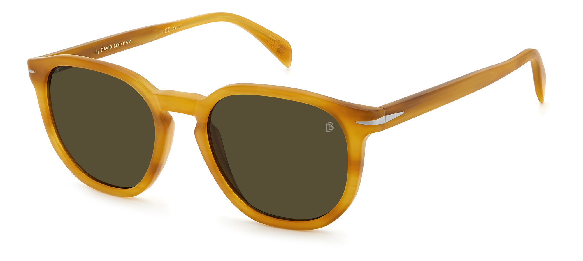 David Beckham DB1099/S Men's Sunglasses - Polarized UV Protection Aviator Style for Driving, Outdoor & Fashion
