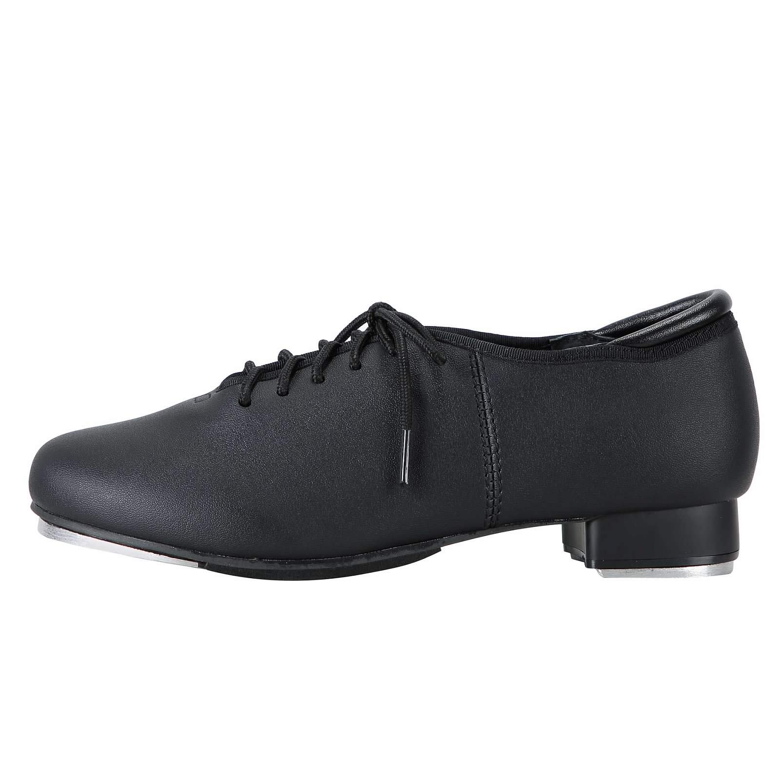 Linodes PU Leather Lace Up Tap Shoes for Women & Men - Professional Dance Shoes for Jazz, Ballet & Broadway Performances