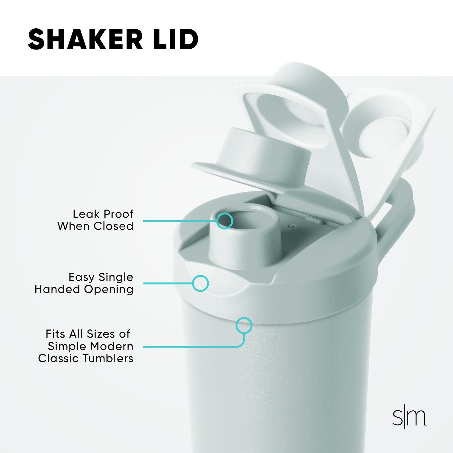 Premium Protein Shaker Bottle for Gym & Workouts - BPA-Free, Leak-Proof, 20oz/600ml - Perfect for Protein Powder, Pre-Workout & Post-Workout Drinks