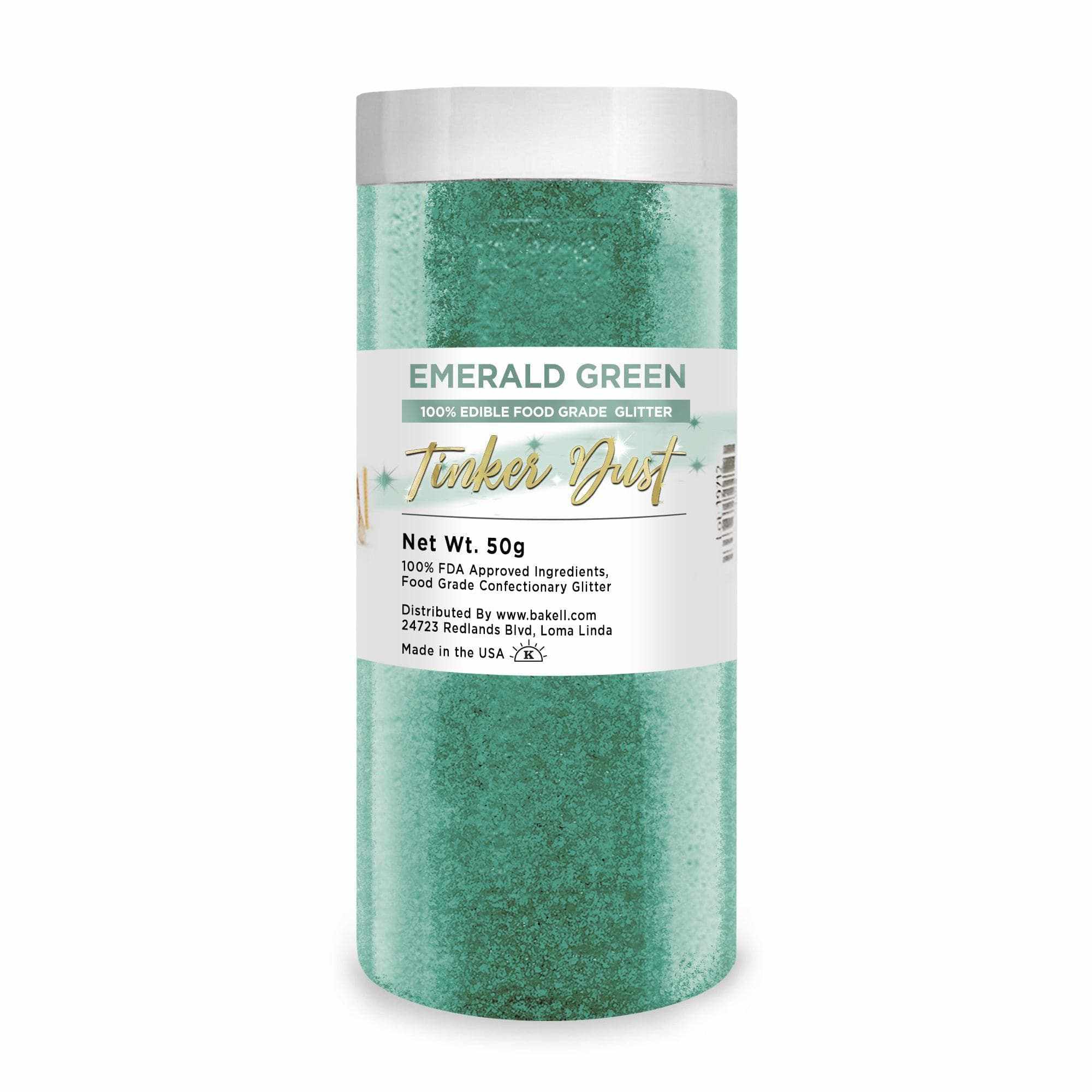 Emerald Green Tinker Dust® Glitter Bulk Size - Premium Cosmetic Grade Glitter for Crafts, Nails, Makeup & DIY Projects | Perfect for Art, Body Paint & Festival Looks