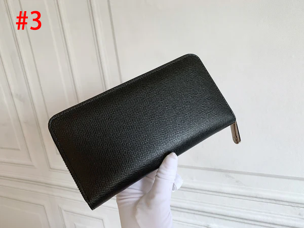 Stylish Multi-Colored Leather Wallet for Men & Women - RFID Blocking, Slim Design, Perfect for Travel, Business & Everyday Use