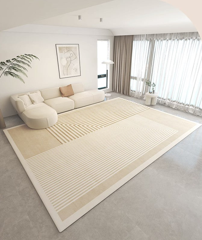 Modern Area Rugs for Dining Room, Bedroom & Living Room - Abstract Contemporary Rug for Sofa & Home Decor - Perfect for Home Staging, Apartment Decor & Interior Design