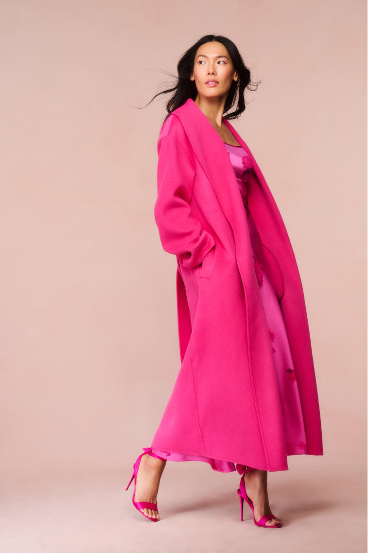 Luxury Mahika Wool Cashmere Wrap Coat for Women - Soft & Warm Winter Shawl - Perfect for Office, Evening Out & Travel