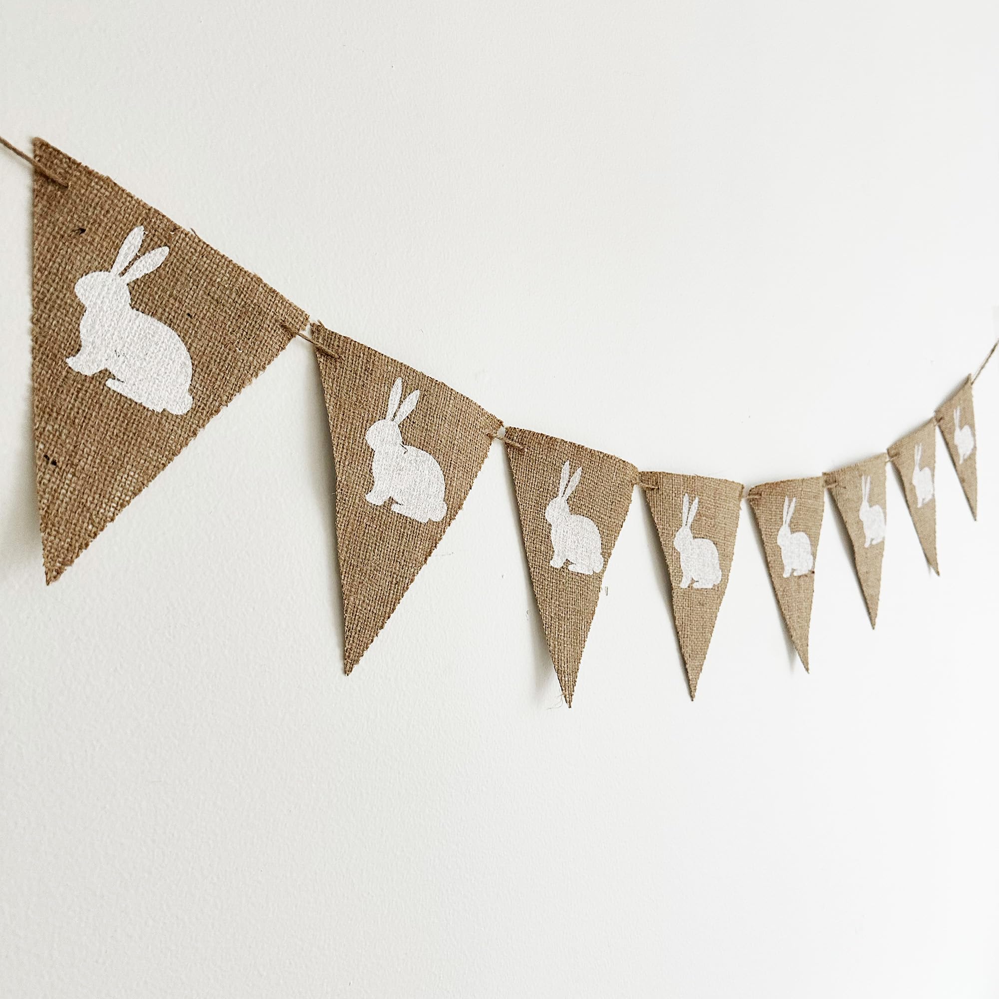 Easter Home Decorations - Bunny Decor, Easter Garland for Spring Party & Bunny First Birthday - Perfect for Easter Celebrations, Baby Showers, and Spring Home Decor
