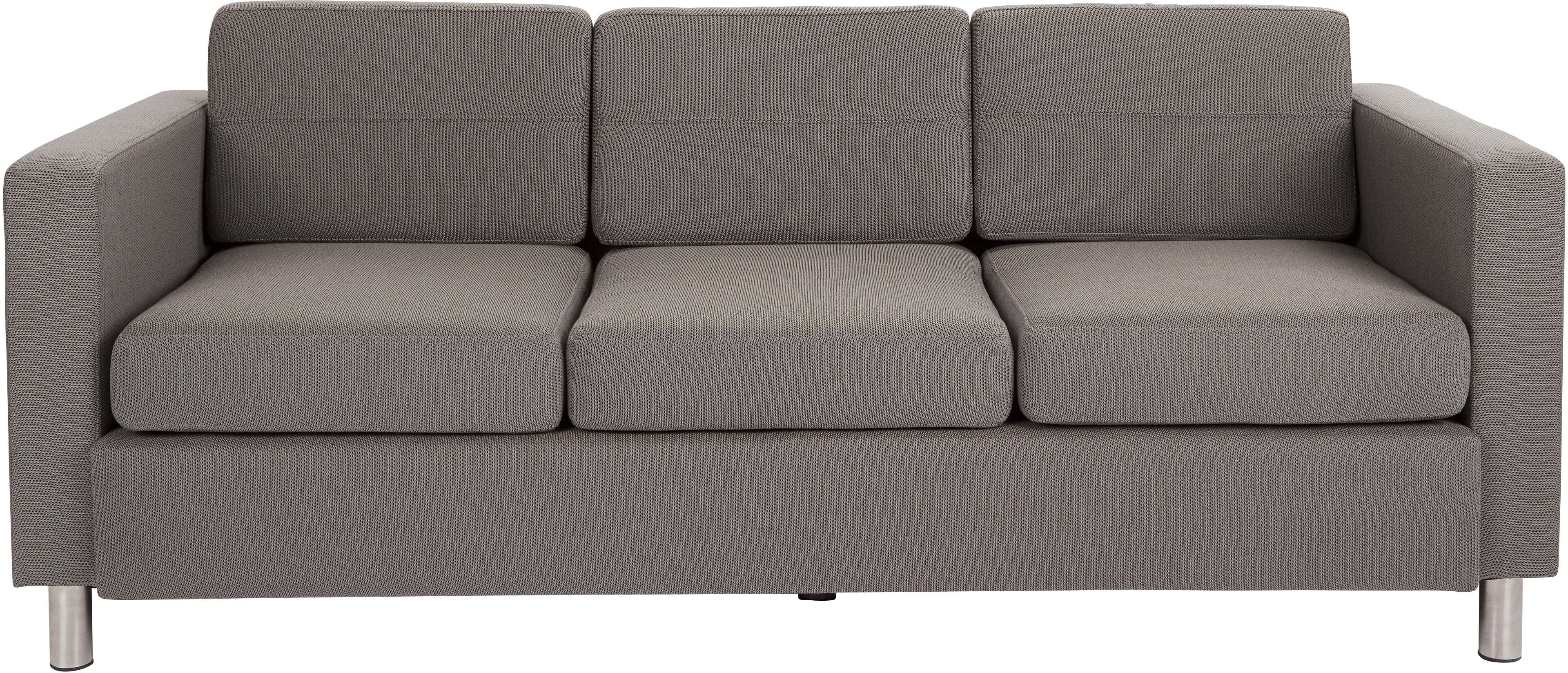 Office Star Atlantic Sofa [ATL53] - Modern Office Sofa with Comfortable Cushions for Reception Areas, Waiting Rooms & Home Offices