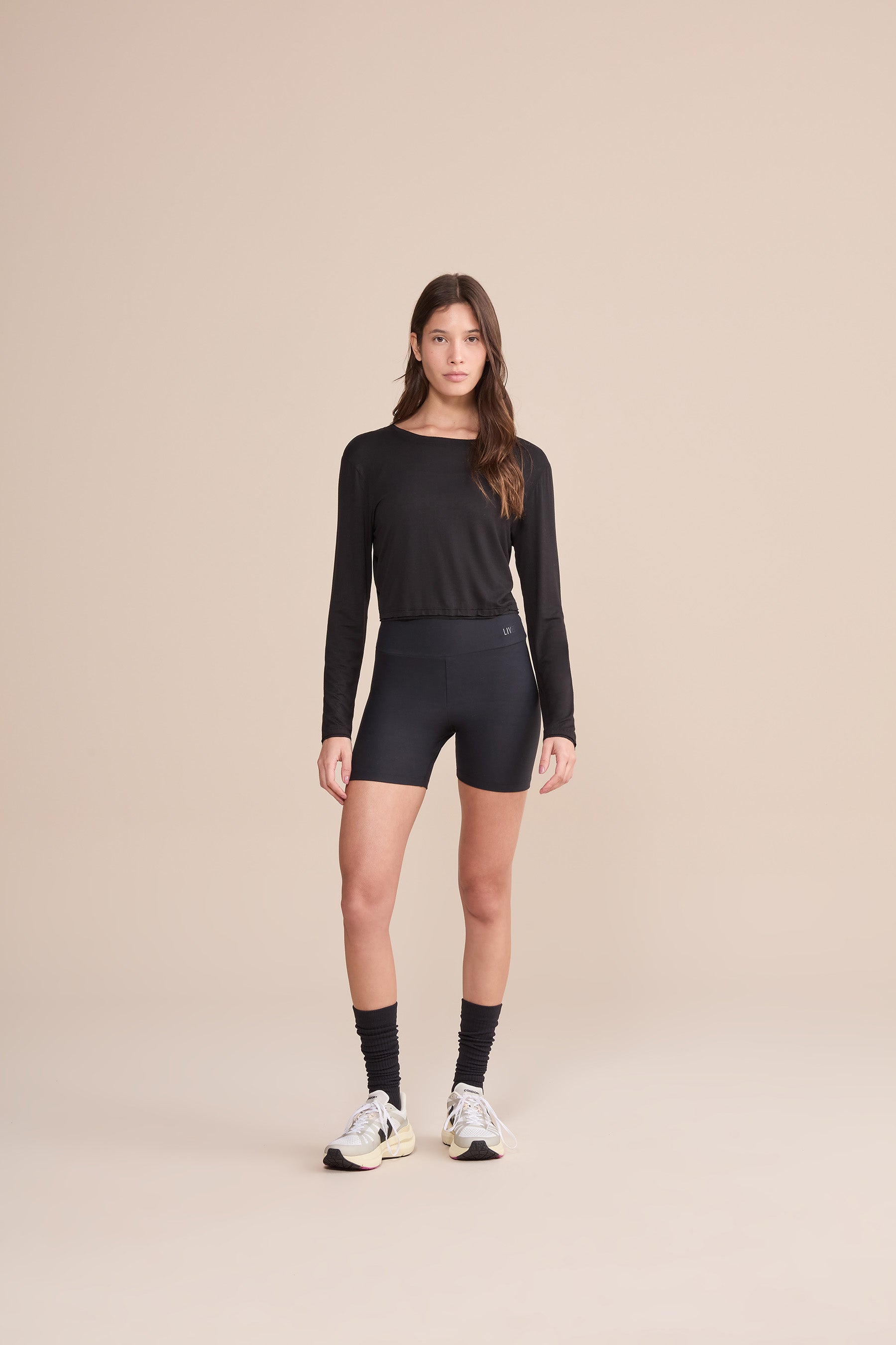 ML Visco Heart Crop Top - Women's Sexy V-Neck Short Sleeve T-Shirt for Summer, Gym & Casual Wear | Trendy Streetwear & Valentine's Day Outfit