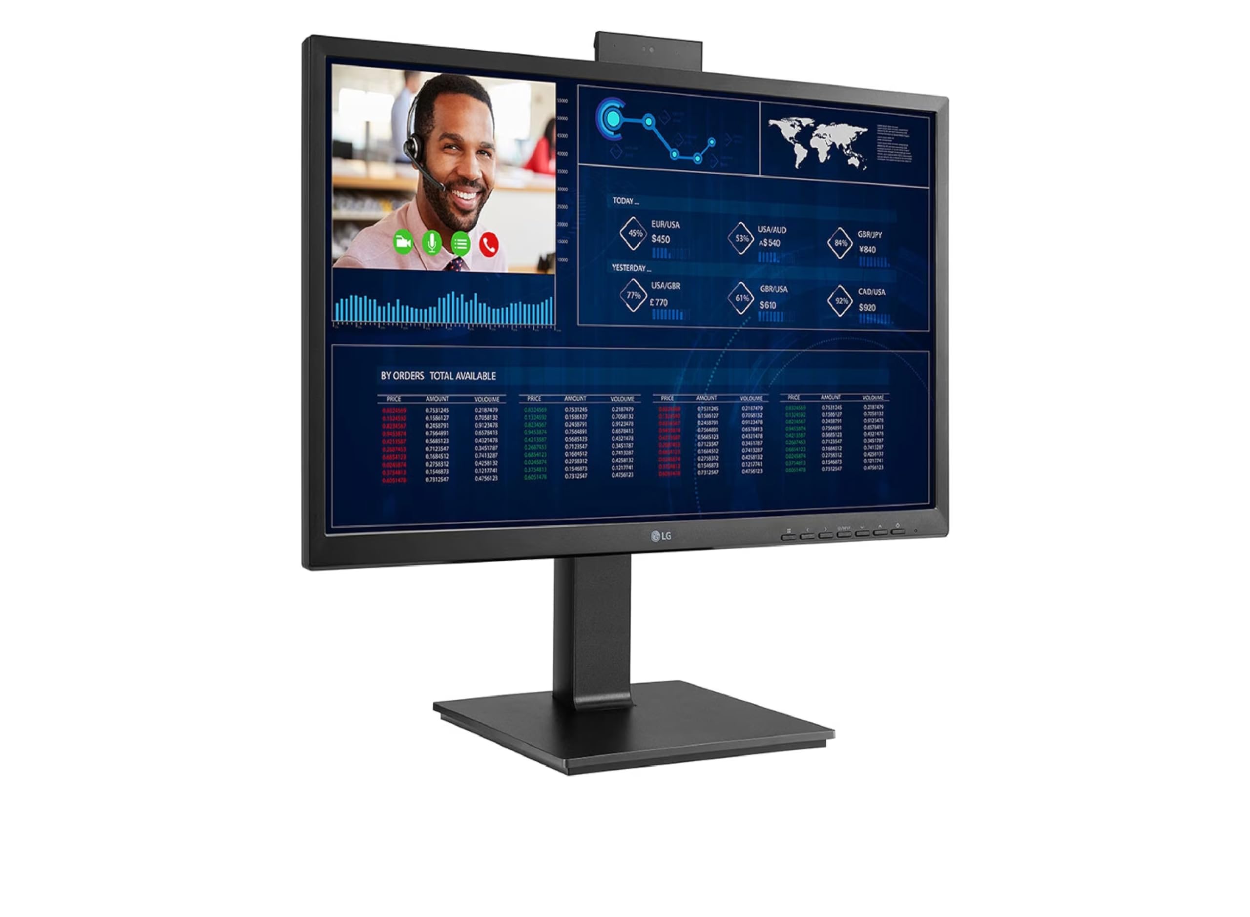 LG 24CQ651W-BP 23.8