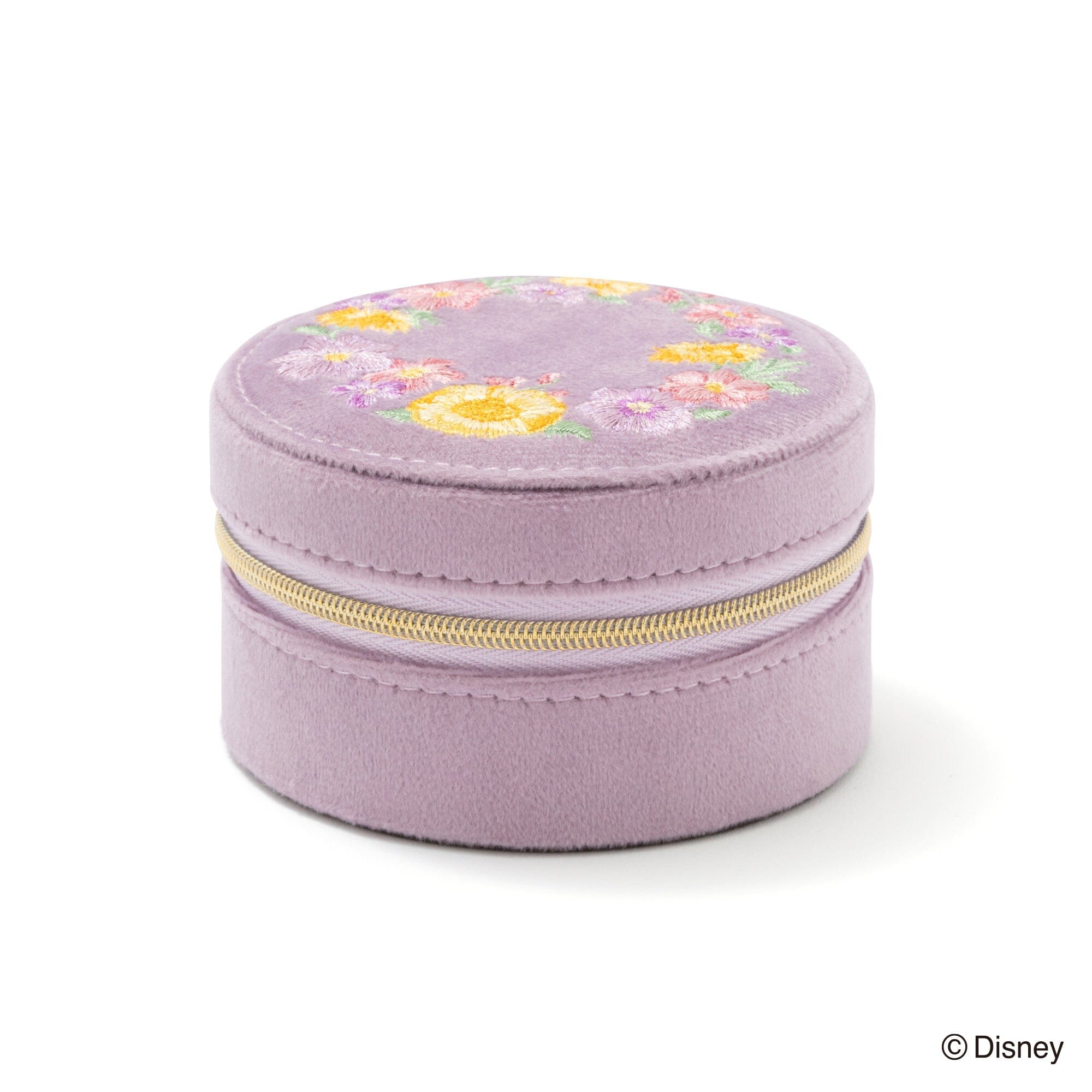 Disney Tangled Travel Jewelry Box - Small Magic of Chemistry Themed Trinket Case for Necklaces & Rings | Perfect for Girls' Travel, Birthday Gifts & Disney Collectors