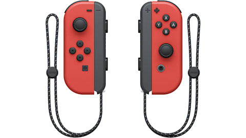 Nintendo Switch OLED Model - Mario Red Edition with Red Joy-Con Controllers | Portable Gaming Console for Home, Travel & Multiplayer Fun
