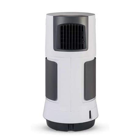 WSN Portable Evaporative Air Cooler - Free Standing Mobile Fan with 3 Speed Settings for Home, Office & Outdoor Use | Personal Cooling for Bedroom, Patio & Workspace