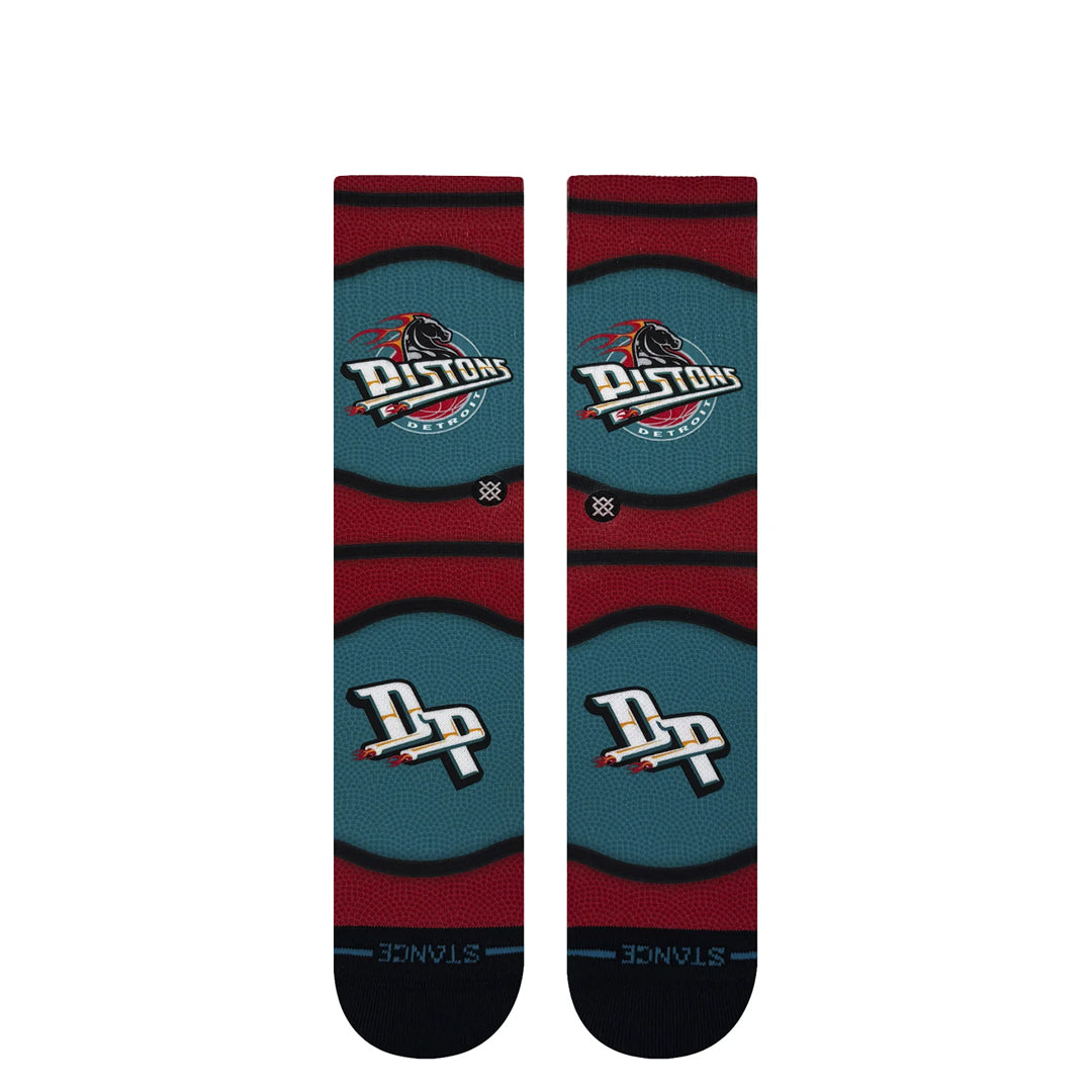 Detroit Pistons Mini Basketball Socks - NBA Team Logo Socks for Fans, Sports & Casual Wear - Perfect for Games, Gifts & Everyday Use